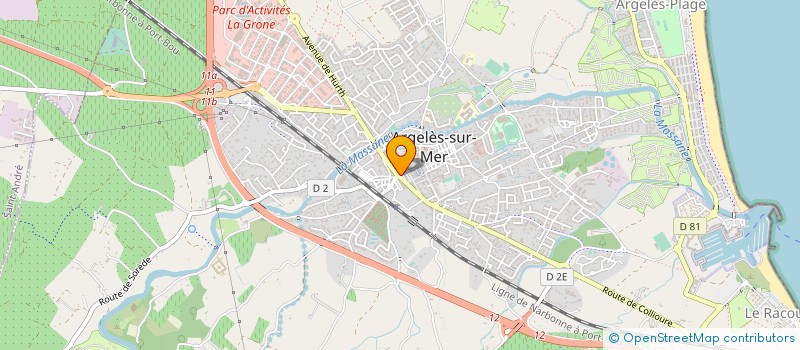 localisation de l'entreprise MONSIEUR YVES ASPAR à ARGELES-SUR-MER