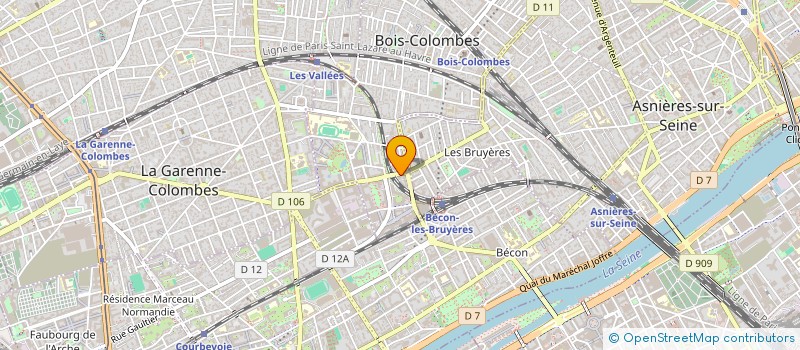 localisation de l'entreprise MONSIEUR YVES ASTRUC à BOIS-COLOMBES