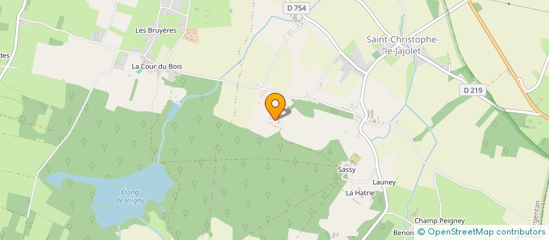 localisation de l'entreprise MONSIEUR YVES AUBAULT à ALMENECHES
