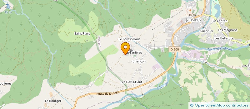 localisation de l'entreprise MONSIEUR YVES AUBERT à JAUSIERS