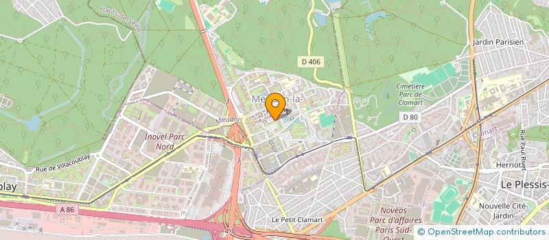 localisation de l'entreprise MONSIEUR YVES AVERTY à MEUDON