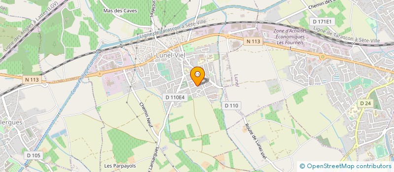 localisation de l'entreprise MONSIEUR YVES AYRAL à LUNEL-VIEL