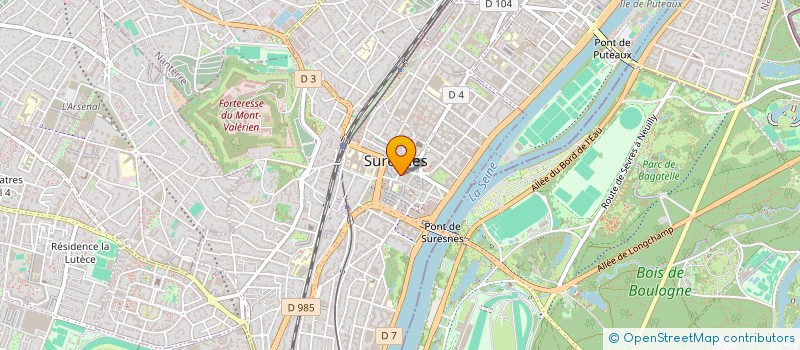 localisation de l'entreprise MONSIEUR YVES AZOULAY à SURESNES