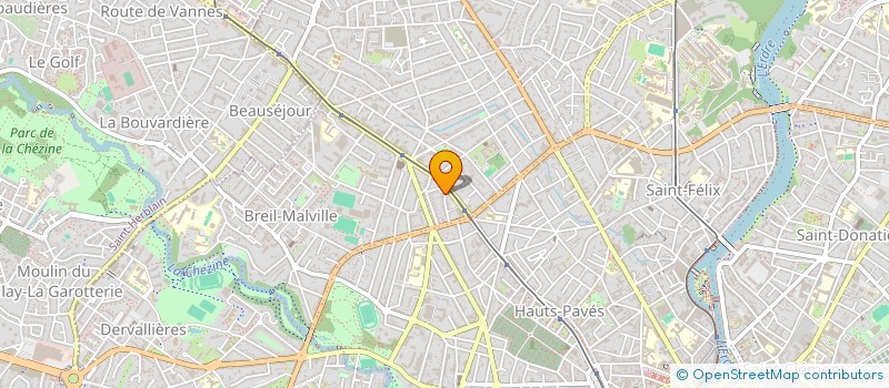 localisation de l'entreprise MONSIEUR YVES BABONNEAU à NANTES