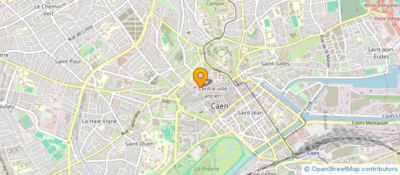 localisation de l'entreprise MONSIEUR YVES BACHELIER  CAEN
