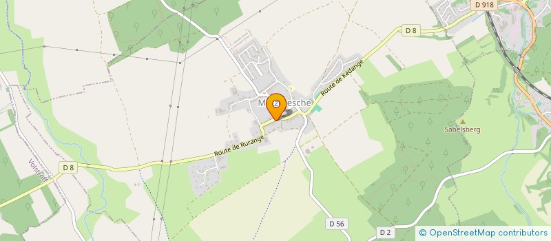 localisation de l'entreprise MONSIEUR YVES BACZKIEWICZ  KEDANGE-SUR-CANNER