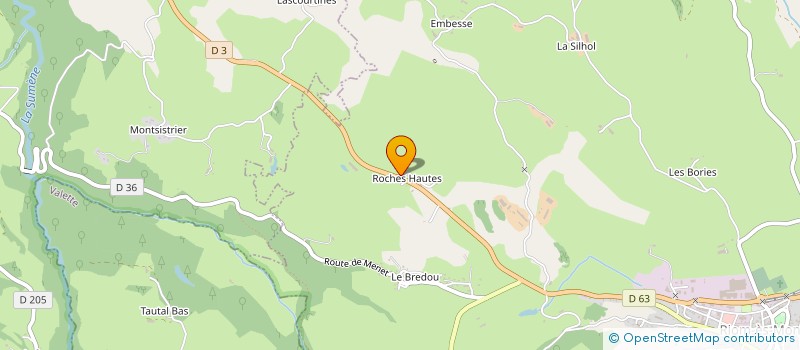 localisation de l'entreprise MONSIEUR YVES BAFOIL à RIOM-ES-MONTAGNES