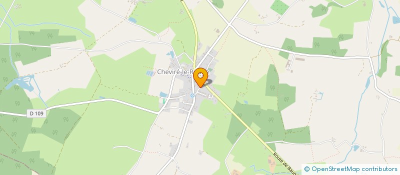 localisation de l'entreprise MONSIEUR YVES BALEINE  BAUGE-EN-ANJOU