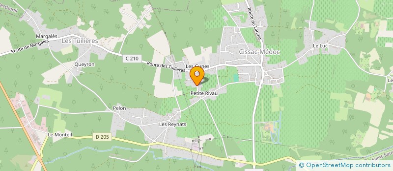 localisation de l'entreprise MONSIEUR YVES BAPPEL à CISSAC-MEDOC