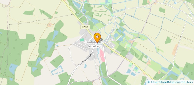 localisation de l'entreprise MONSIEUR YVES BARAT à SAINT-AIGNAN-LE-JAILLARD