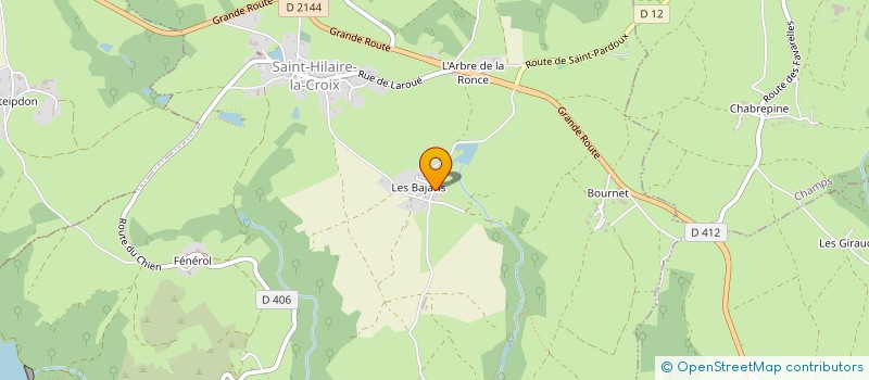 localisation de l'entreprise MONSIEUR YVES BARDON à SAINT-GAL-SUR-SIOULE