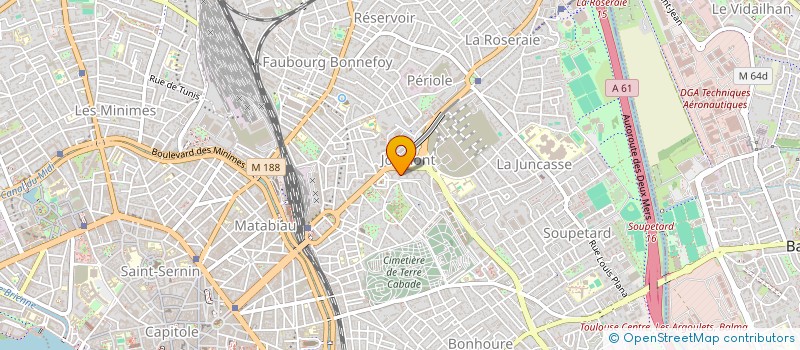localisation de l'entreprise MONSIEUR YVES BARITEL à TOULOUSE