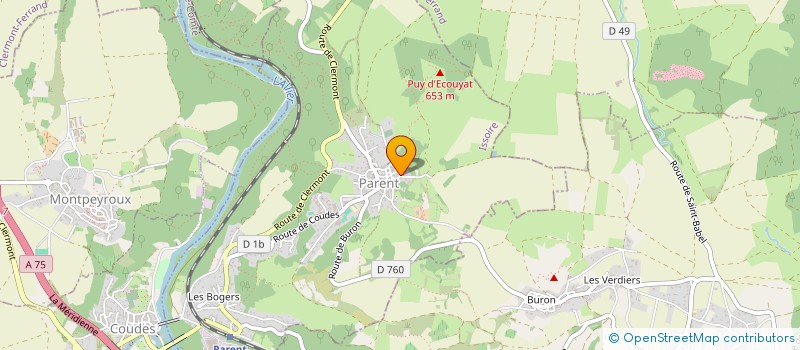 localisation de l'entreprise MONSIEUR YVES BARODY  PARENT