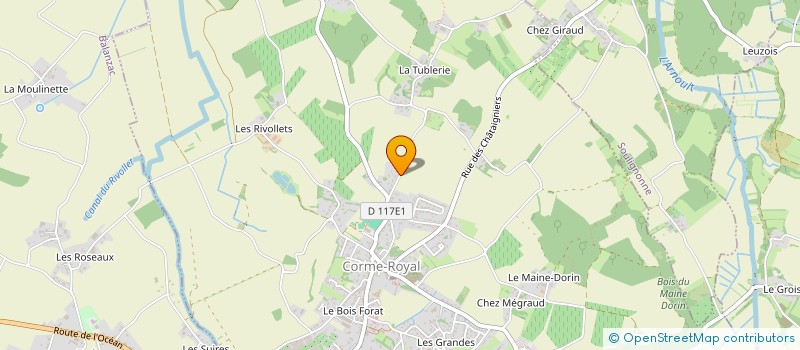 localisation de l'entreprise MONSIEUR YVES BARRE à CORME-ROYAL