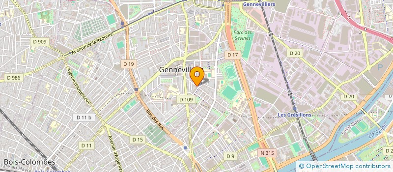 localisation de l'entreprise MONSIEUR YVES BARTHELEMY à LE BOURGET