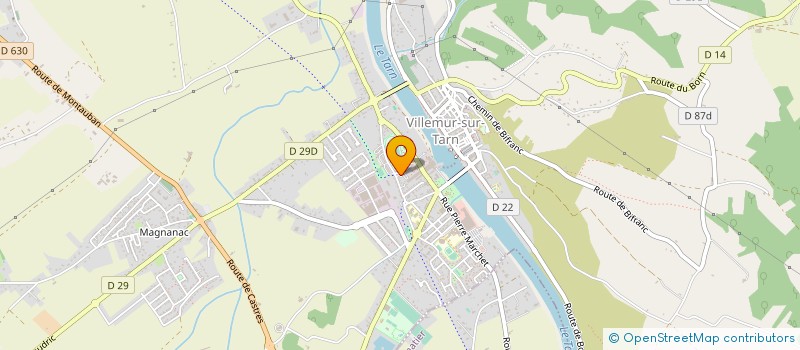 localisation de l'entreprise MONSIEUR YVES BARTHERE à VILLEMUR-SUR-TARN