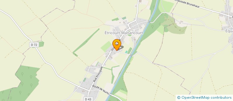localisation de l'entreprise MONSIEUR YVES BASSERY à ETRICOURT-MANANCOURT
