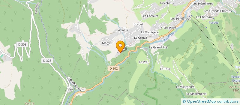 localisation de l'entreprise MONSIEUR YVES BASTARD à LES GETS