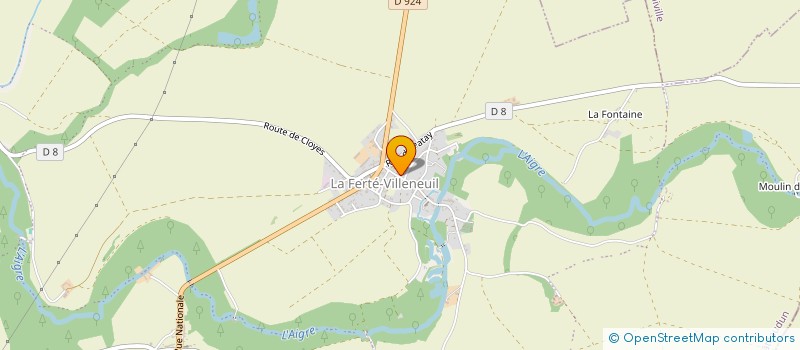 localisation de l'entreprise MONSIEUR YVES BEAUDOUX à CLOYES-LES-TROIS-RIVIERES