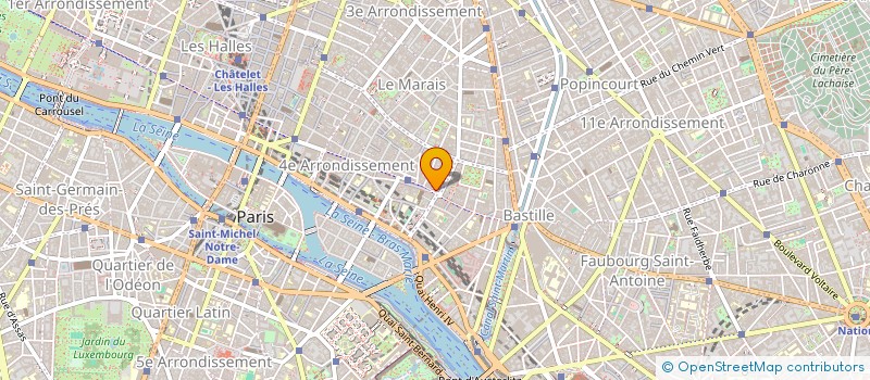 localisation de l'entreprise MONSIEUR YVES BEAUMET à PARIS