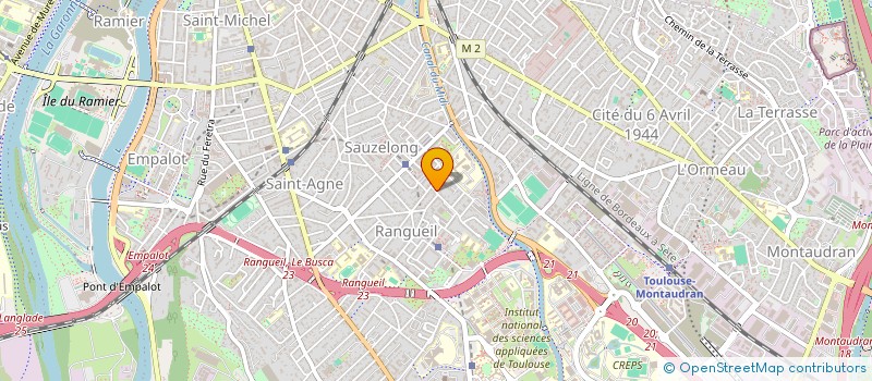 localisation de l'entreprise MONSIEUR YVES BEAUTES à TOULOUSE