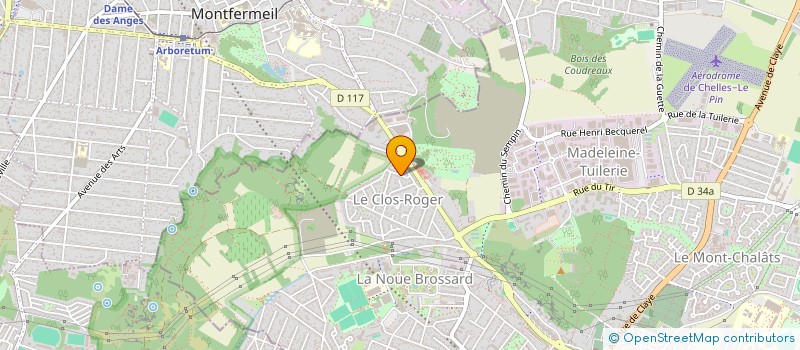 localisation de l'entreprise MONSIEUR YVES BEHARELLE  CHELLES