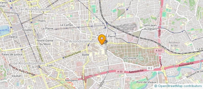 localisation de l'entreprise MONSIEUR YVES BELEGUIC à MARSEILLE