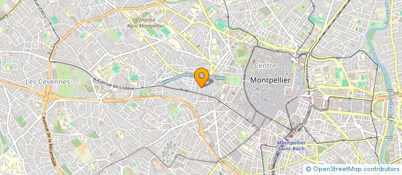localisation de l'entreprise MONSIEUR YVES BELFANTI à MONTPELLIER