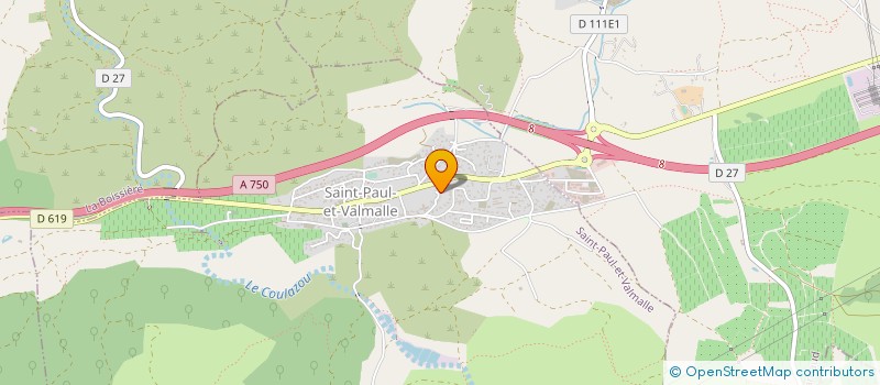 localisation de l'entreprise MONSIEUR YVES BEN SOUSSAN  SAINT PAUL ET VALMALLE