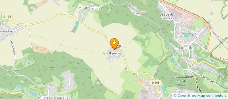 localisation de l'entreprise MONSIEUR YVES BENHAIM  MAGNY-LES-HAMEAUX