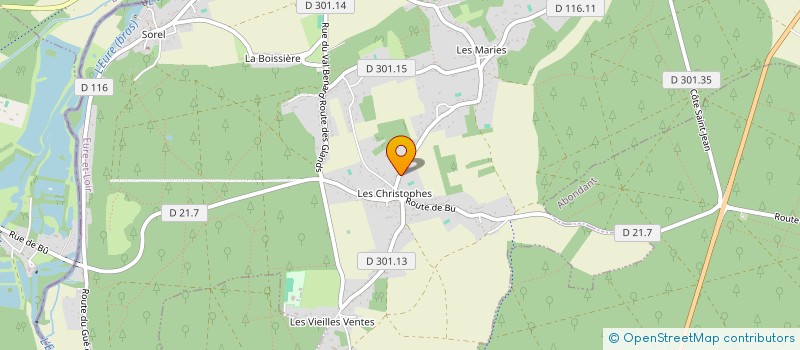 localisation de l'entreprise MONSIEUR YVES BERGER à ANET