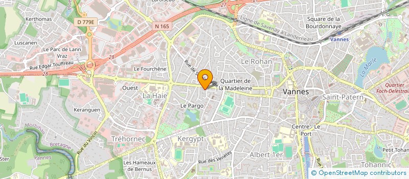 localisation de l'entreprise MONSIEUR YVES BERMOND à VANNES