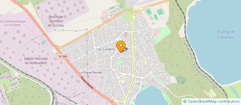 localisation de l'entreprise MONSIEUR YVES BERNABE  FOS-SUR-MER