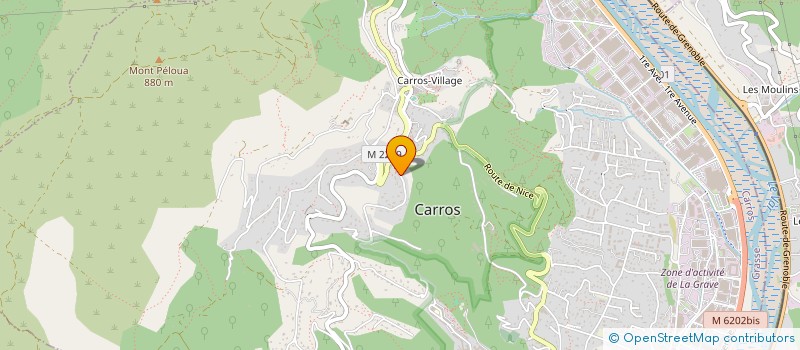 localisation de l'entreprise MONSIEUR YVES BERNARDO à CARROS