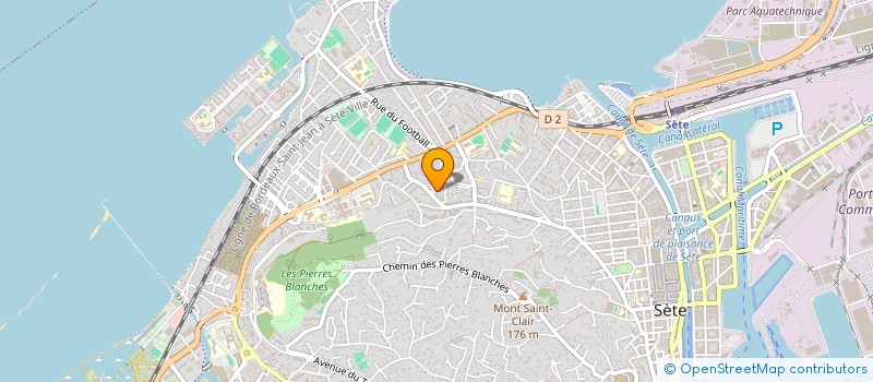 localisation de l'entreprise MONSIEUR YVES BESSIS  SETE