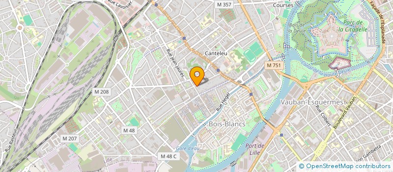 localisation de l'entreprise MONSIEUR YVES BEURIER  LILLE