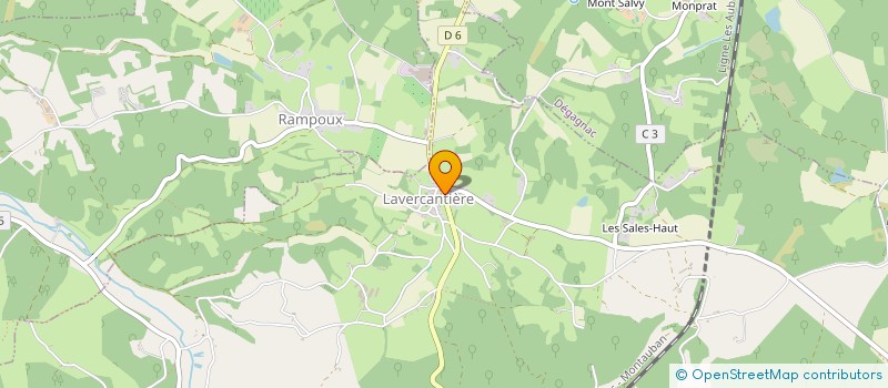 localisation de l'entreprise MONSIEUR YVES BEZELGUES à DEGAGNAC