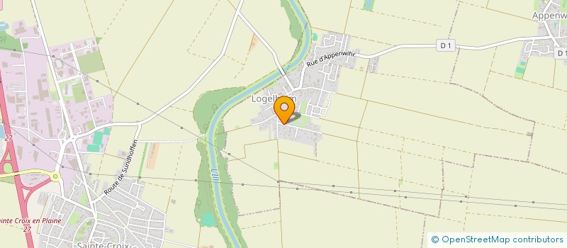 localisation de l'entreprise MONSIEUR YVES BIECHY  LOGELHEIM