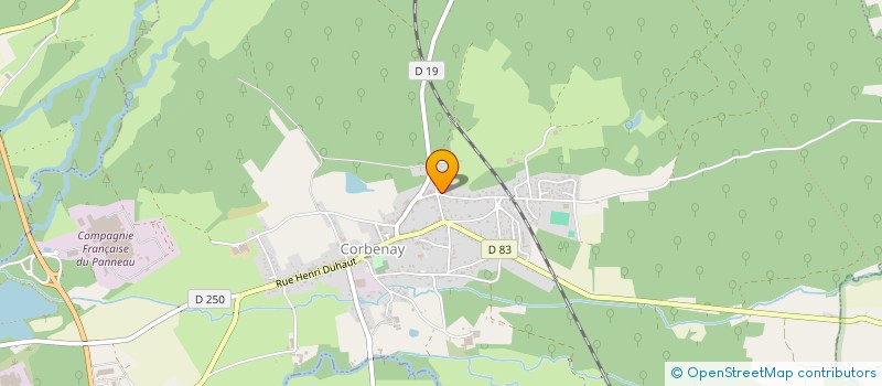 localisation de l'entreprise MONSIEUR YVES BILLON  CORBENAY