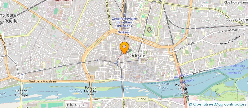 localisation de l'entreprise MONSIEUR YVES BILLON-GRAND à ORLEANS
