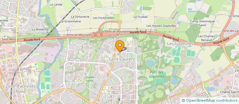 localisation de l'entreprise MONSIEUR YVES BIRON à RENNES