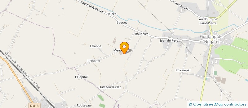 localisation de l'entreprise MONSIEUR YVES BIT  GONTAUD-DE-NOGARET