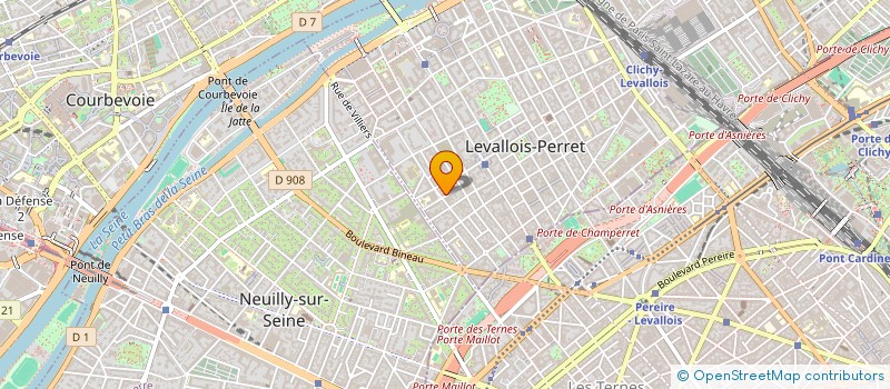localisation de l'entreprise MONSIEUR YVES BITAN à LEVALLOIS-PERRET