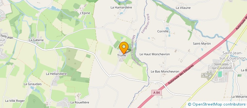 localisation de l'entreprise MONSIEUR YVES BLANDIN à MEZIERES-SUR-COUESNON