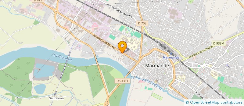 localisation de l'entreprise MONSIEUR YVES BLANQUIE à MARMANDE