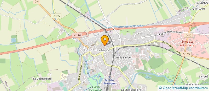 localisation de l'entreprise MONSIEUR YVES BLOND à DOL-DE-BRETAGNE