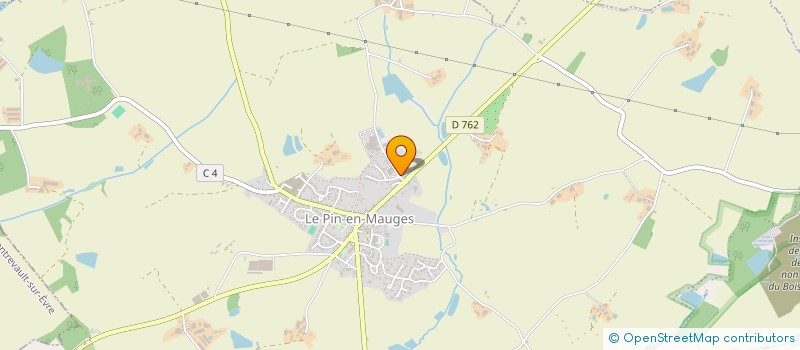 localisation de l'entreprise MONSIEUR YVES BODET  BEAUPREAU-EN-MAUGES