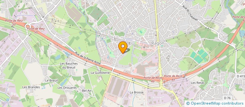 localisation de l'entreprise MONSIEUR YVES BODIGUEL à REZE