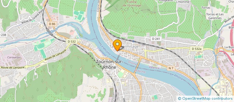 localisation de l'entreprise MONSIEUR YVES BOICHON  TAIN-L'HERMITAGE