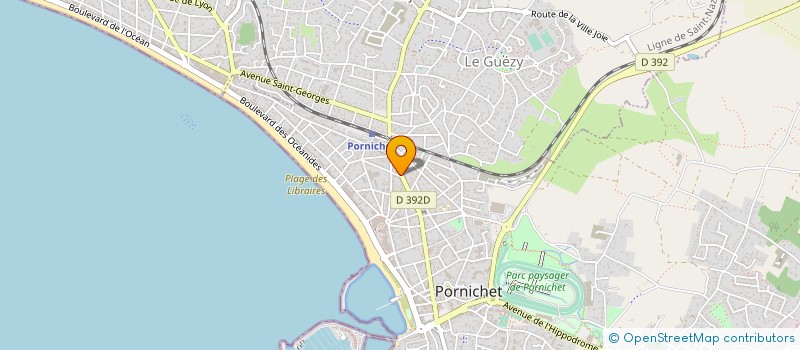 localisation de l'entreprise MONSIEUR YVES BOISSEAU  PORNICHET
